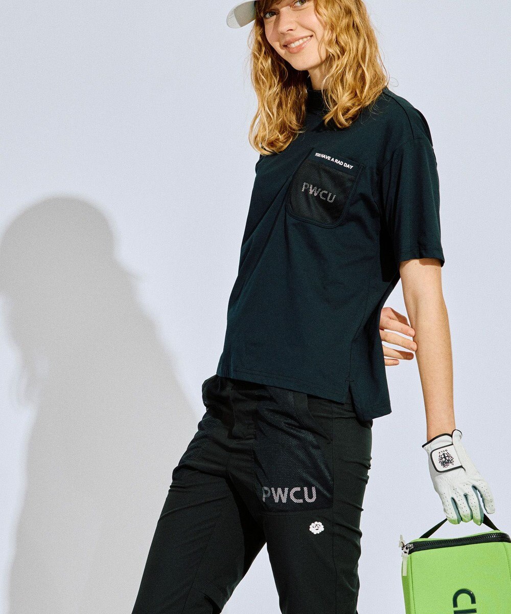 PW CIRCULUS 【WOMEN】ベンチレーション テーパードパンツ ゴルフウェア レディース 