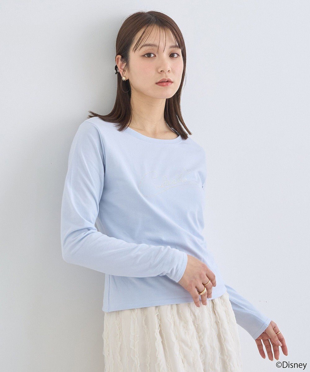 earth music&ecology シンデレラ／ビジューロゴプルオーバー 