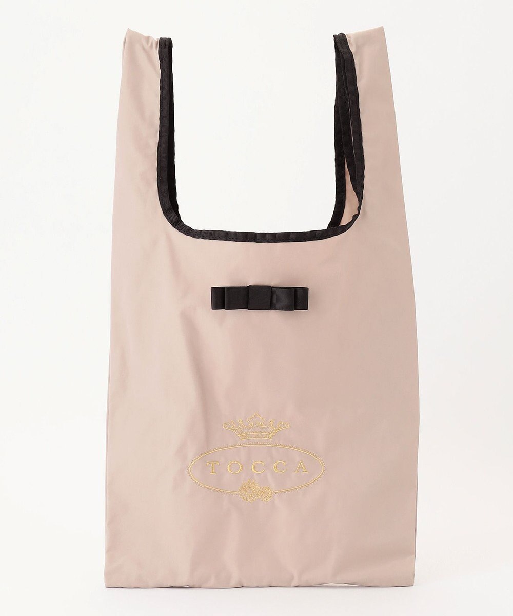 TOCCA 【WEB＆一部店舗限定】【折り畳み収納可能】POINT OF RIBBON ECOBAG エコバッグ 