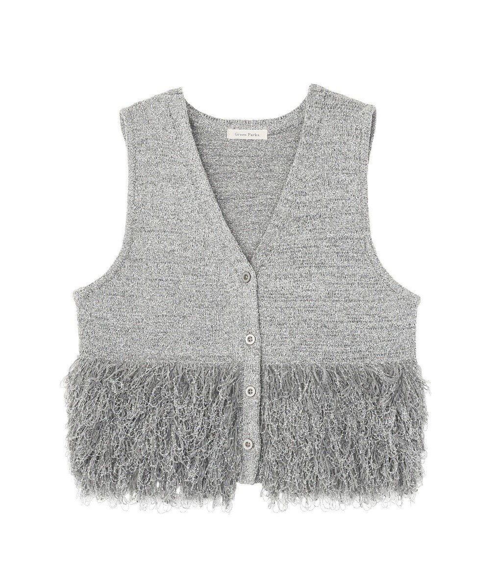 Green Parks ブークレループニットベスト 