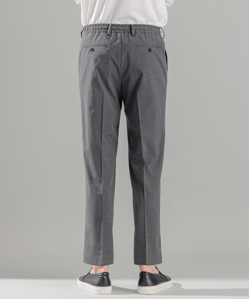 JOSEPH HOMME 新素材・新型【洗える/ストレッチ/ウエストゴム仕様】キャリーマンストレッチ ドロスト付ストレートパンツ / HOVE 