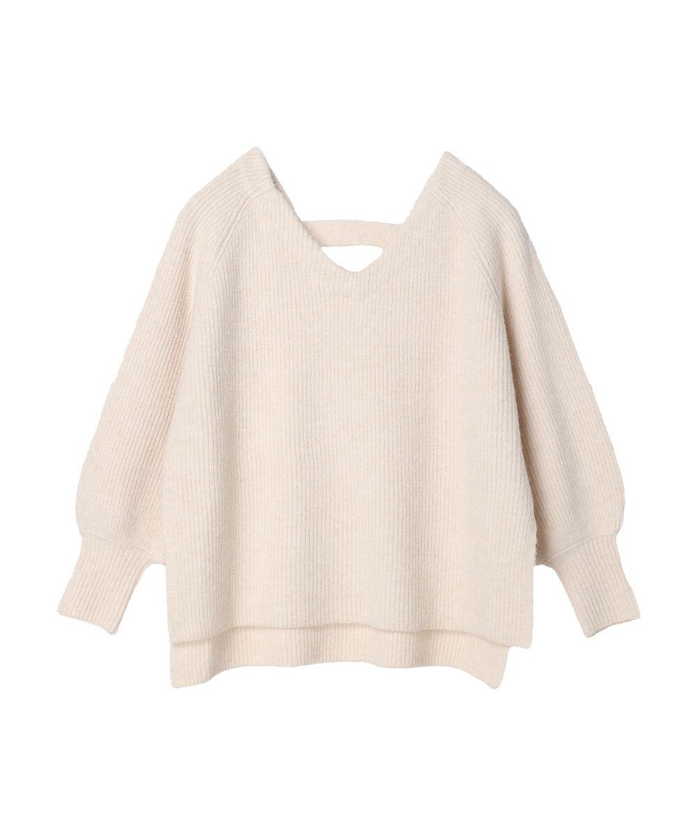 Green Parks ・Ｐｅｔｉｔ　Ｆｌｅｕｒ　両Ｖネックニットチュニック 