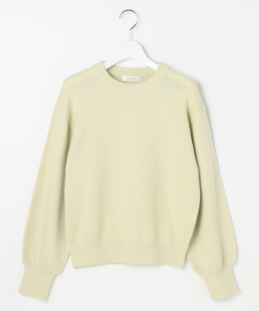 Feroux クルーネックニット プルオーバー 