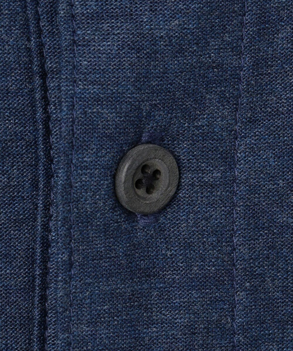 JOSEPH ABBOUD MOUNTAIN 【SPACE／UNISEX】オーガニックスラブプレーティング天竺 ポロシャツ 