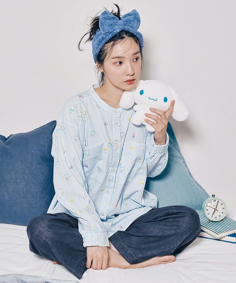 ワコール／睡眠科学 パジャマ 長袖 長ズボン 綿100%(本体) 寝返りしやすい 【睡眠科学×サンリオキャラクターズ】 レディース YDX651 睡眠科学／ワコール 