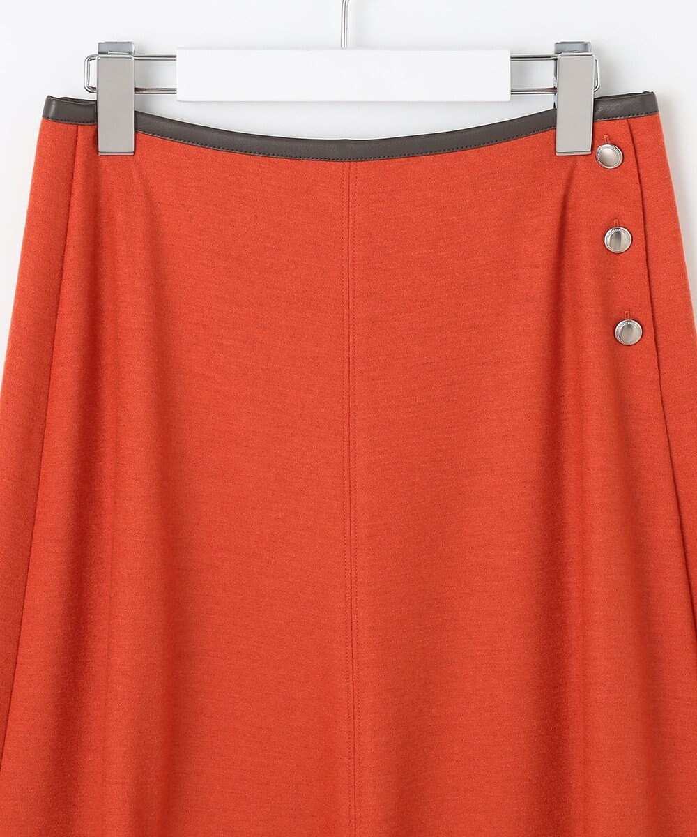 J.PRESS LADIES L 【洗える】ウールスムース スカート 