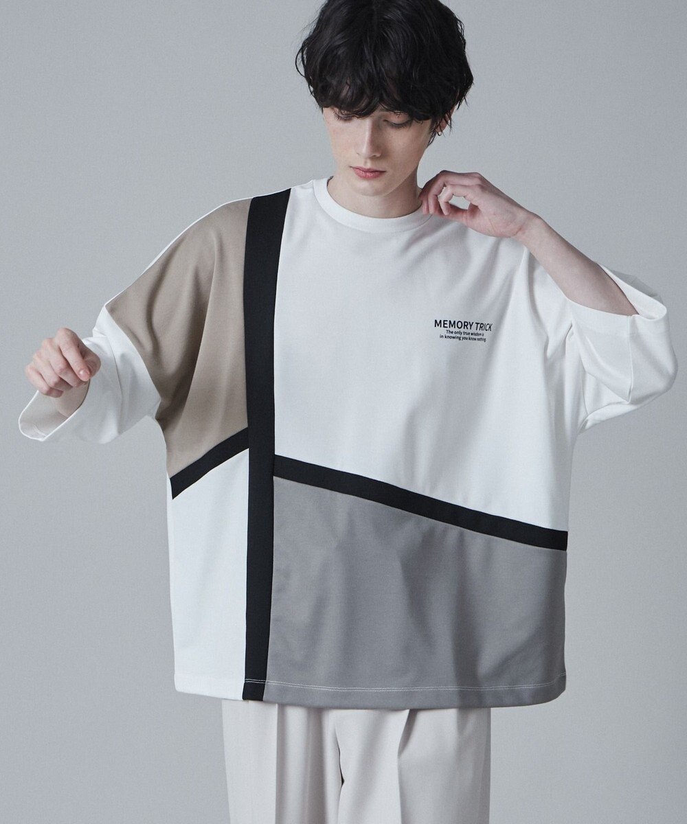 WEGO ドルマンポンチカラーブロックT（S） 