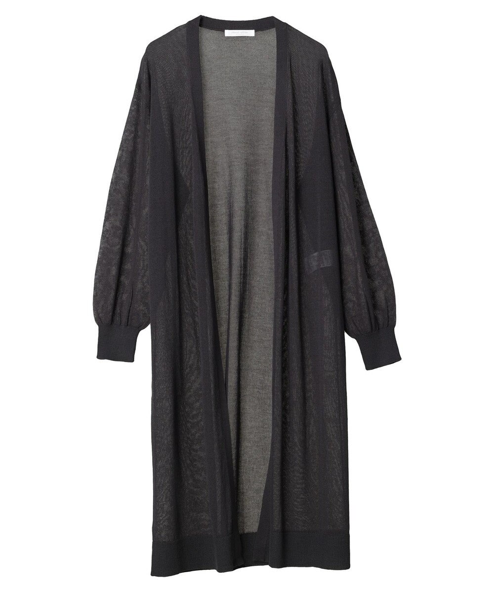 Green Parks 接触冷感ロング丈カーデ 