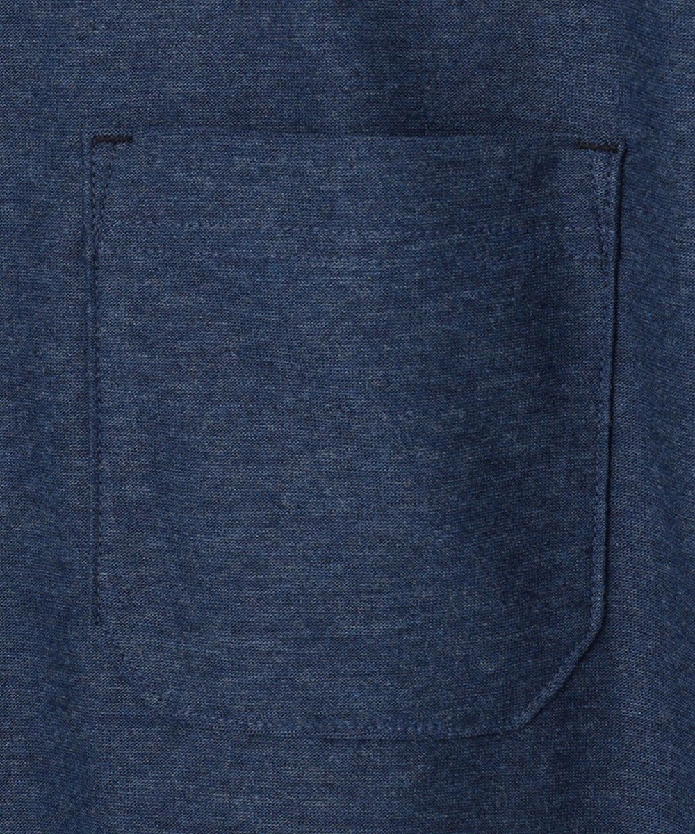 JOSEPH ABBOUD MOUNTAIN 【SPACE／UNISEX】オーガニックスラブプレーティング天竺 ポロシャツ 