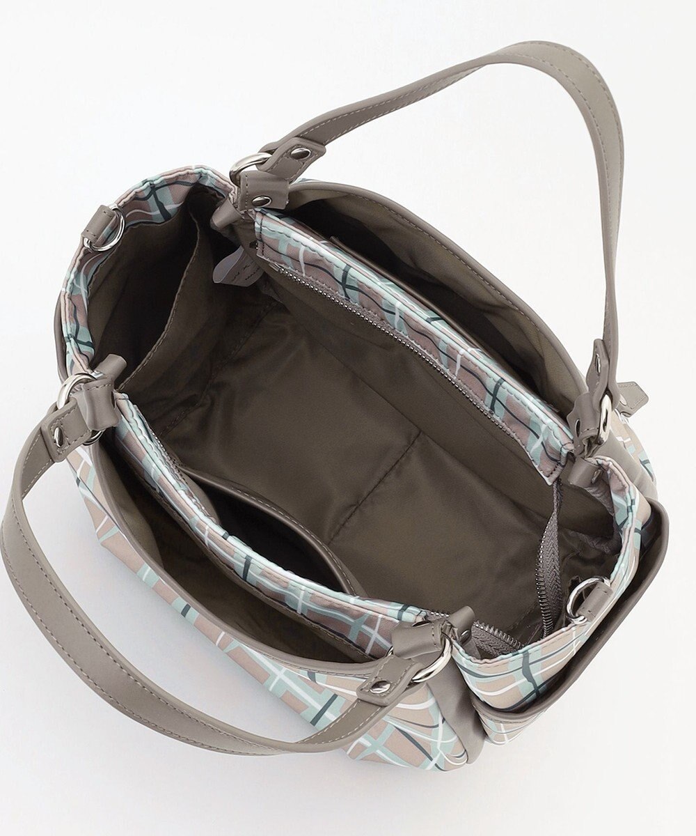 Y'SACCS ドローイングチェック2WAYミニトート 