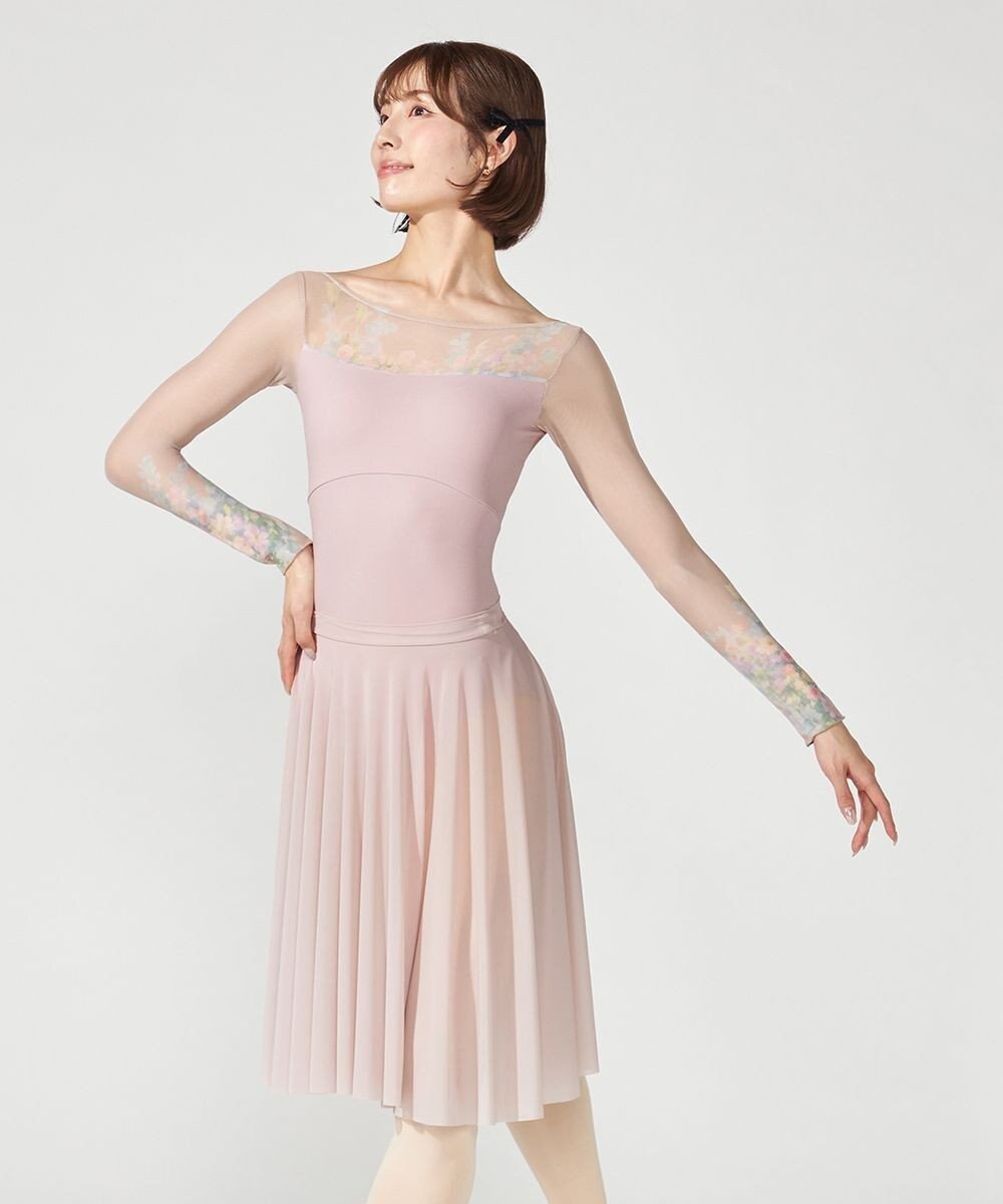 Chacott ロングスリーブレオタード 