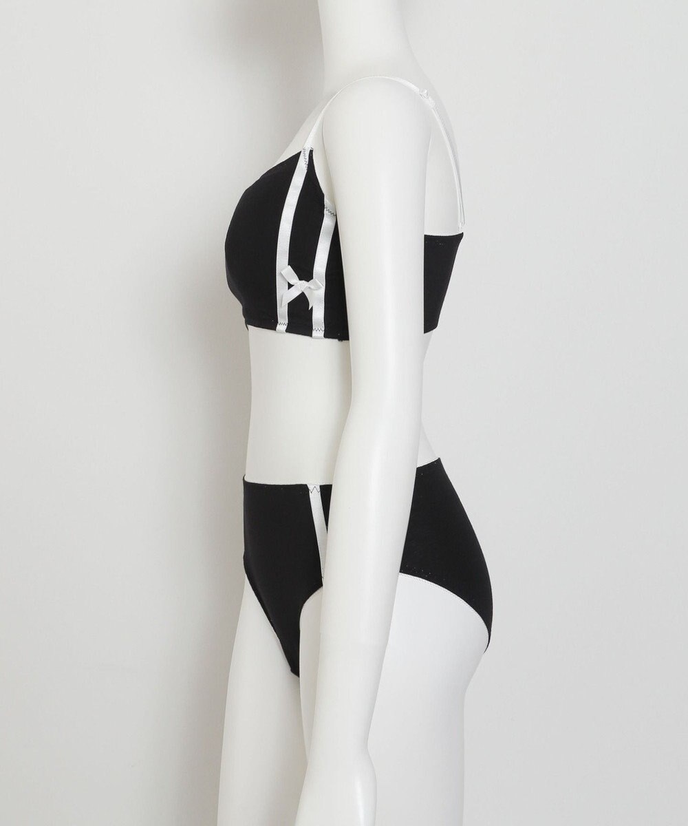 WEGO 【ブラトップ＆ショーツセット】Liliane　Ciel　サイドライン 