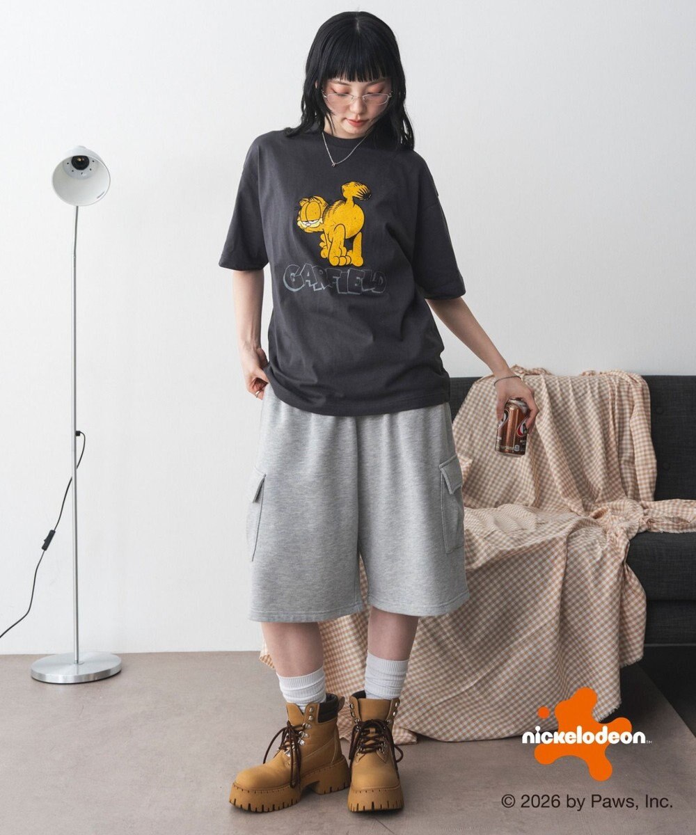 WEGO 【ユニセックス着用ITEM】GARFIELDグラフィックT（SS） 