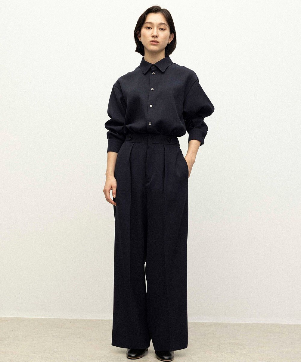 NAVE 【ReNAVE】ウォッシャブルツイル シャツ 