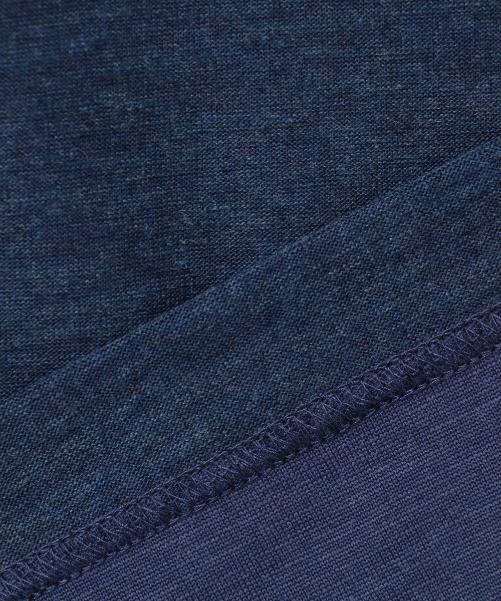 JOSEPH ABBOUD MOUNTAIN 【SPACE／UNISEX】オーガニックスラブプレーティング天竺 ポロシャツ 