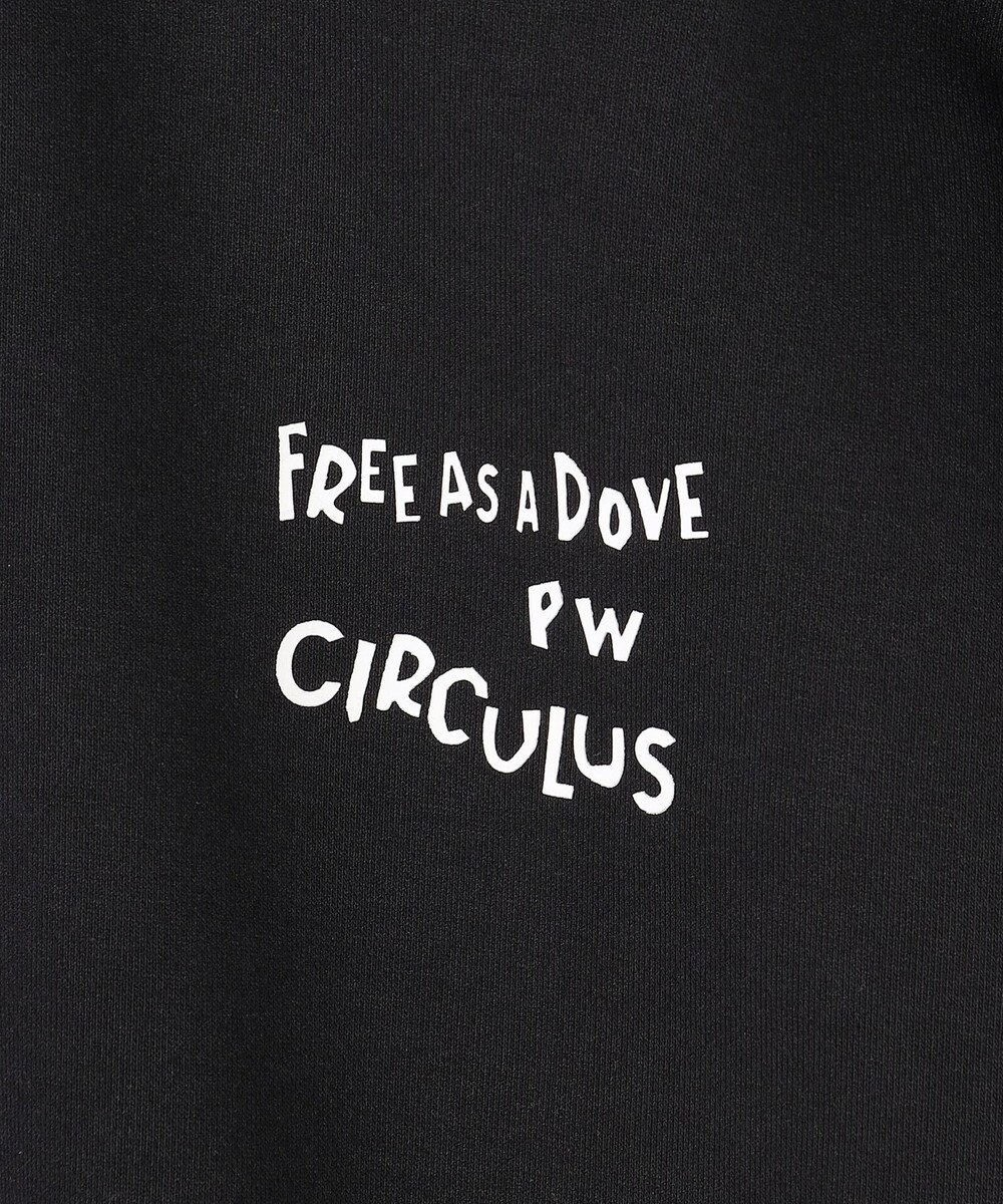 PW CIRCULUS 【MEN】ハーフジップ 裏毛スウェットトップス ゴルフ 