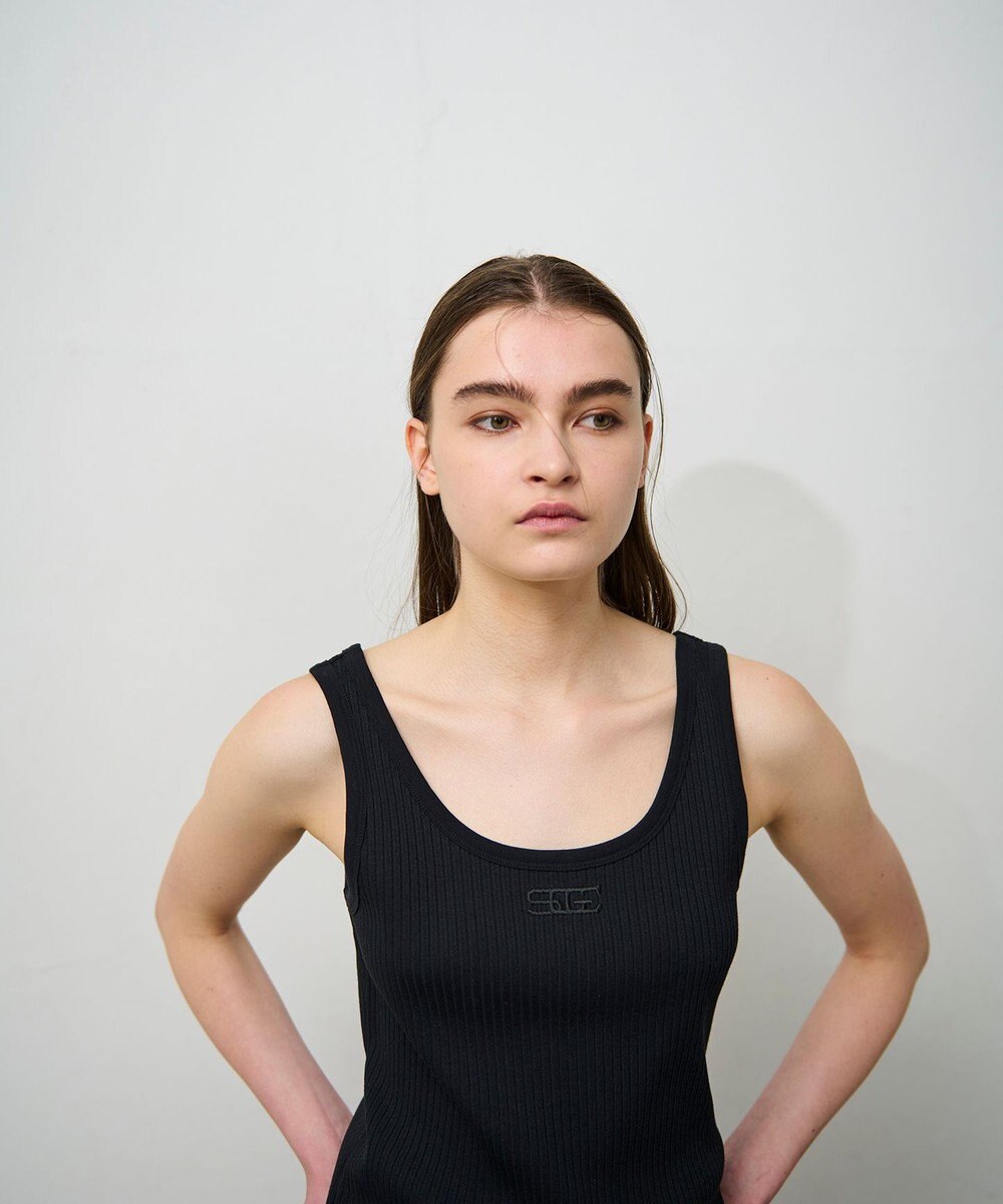 GRACE CONTINENTAL リブタンクトップ 