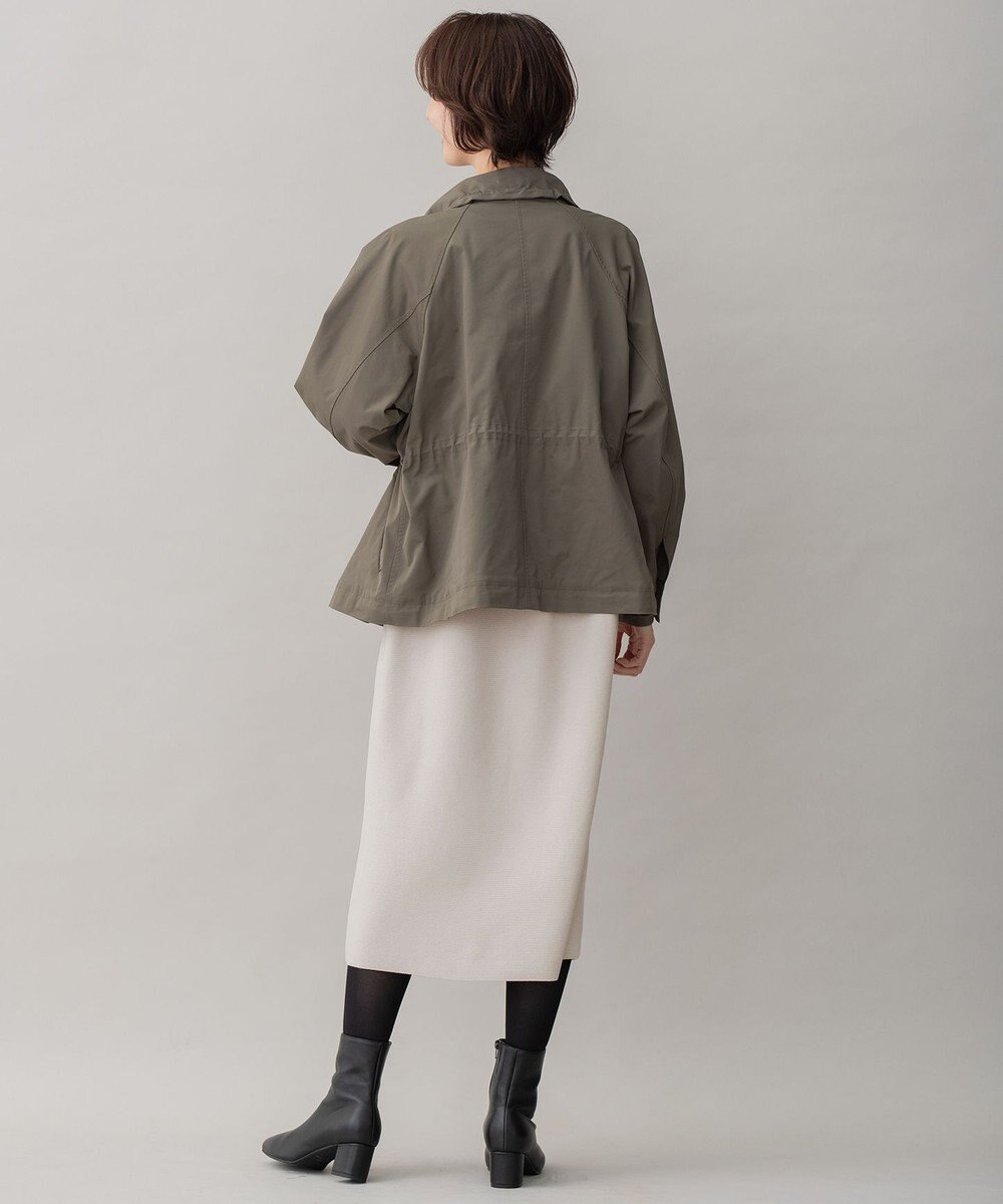 自由区 L 【撥水加工/洗える】キルトコンビアウター 