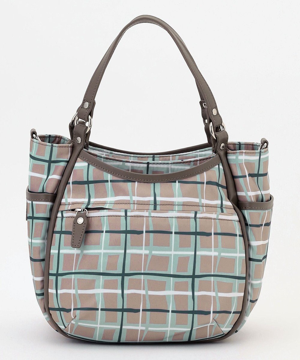 Y'SACCS ドローイングチェック2WAYミニトート 