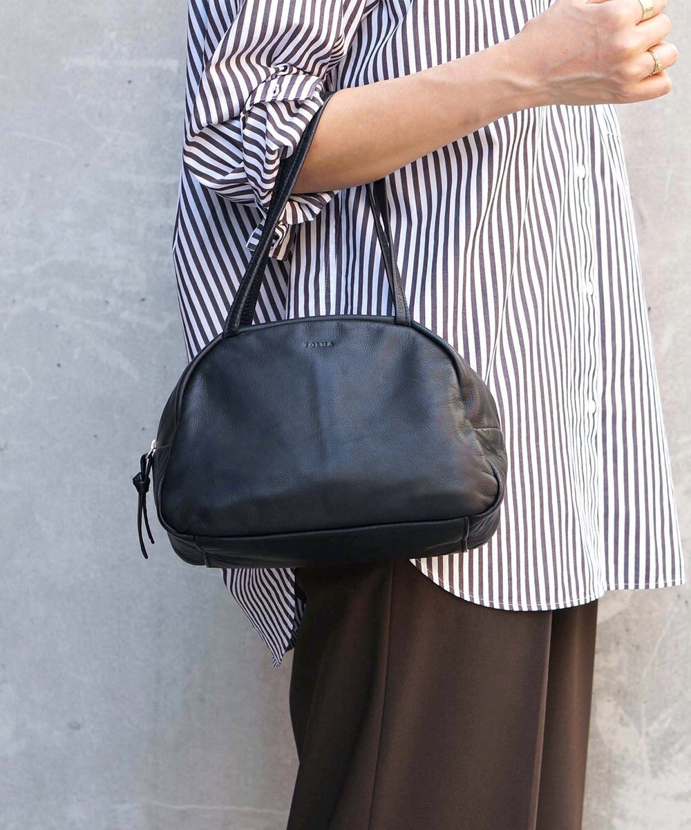 FOLNA RD ソフトレザーボストンバッグ S-SIZE 