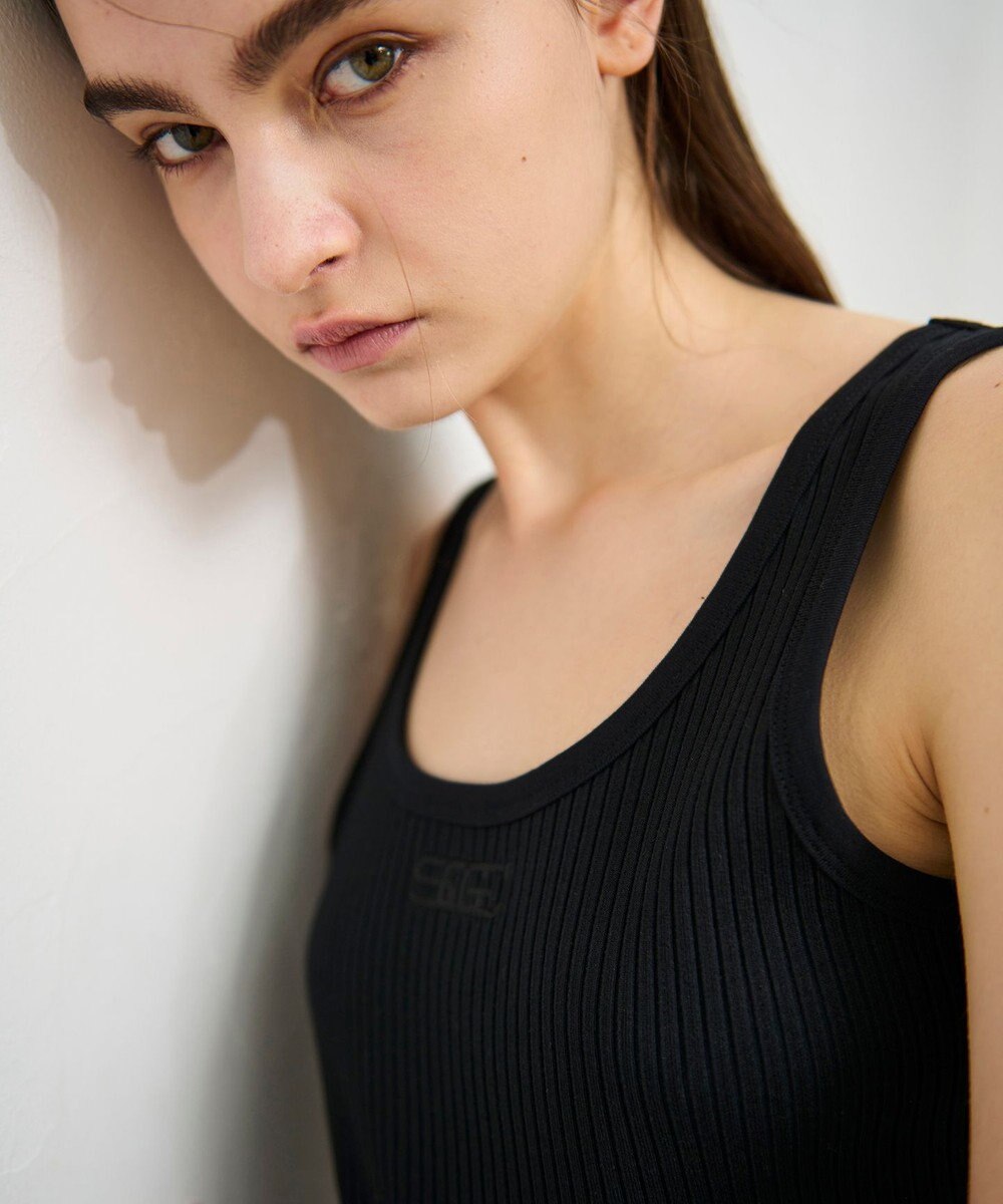 GRACE CONTINENTAL リブタンクトップ 