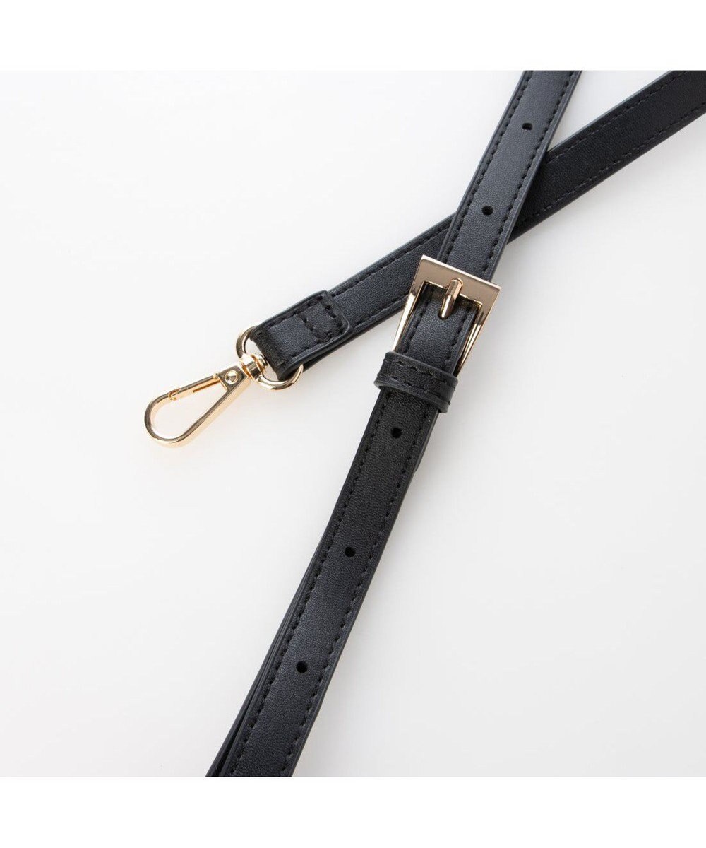 UNBILLION カシュカシュ cachecache / フェイクレザーショルダーバッグ付スクエアトート 