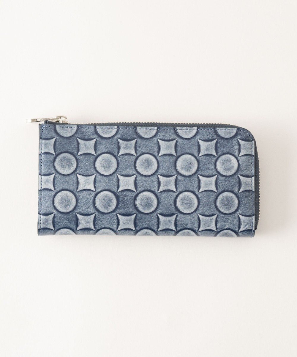 MIYABIYA La quoh with kirakaracho 南蛮七宝アルチザンレザー L字ファスナー財布 