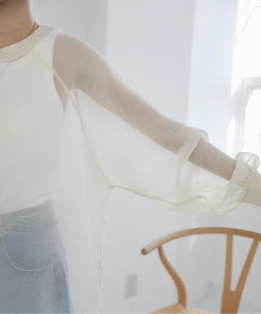 WEGO 【ANGIE VINTAGE】オーガンジープルオーバー 