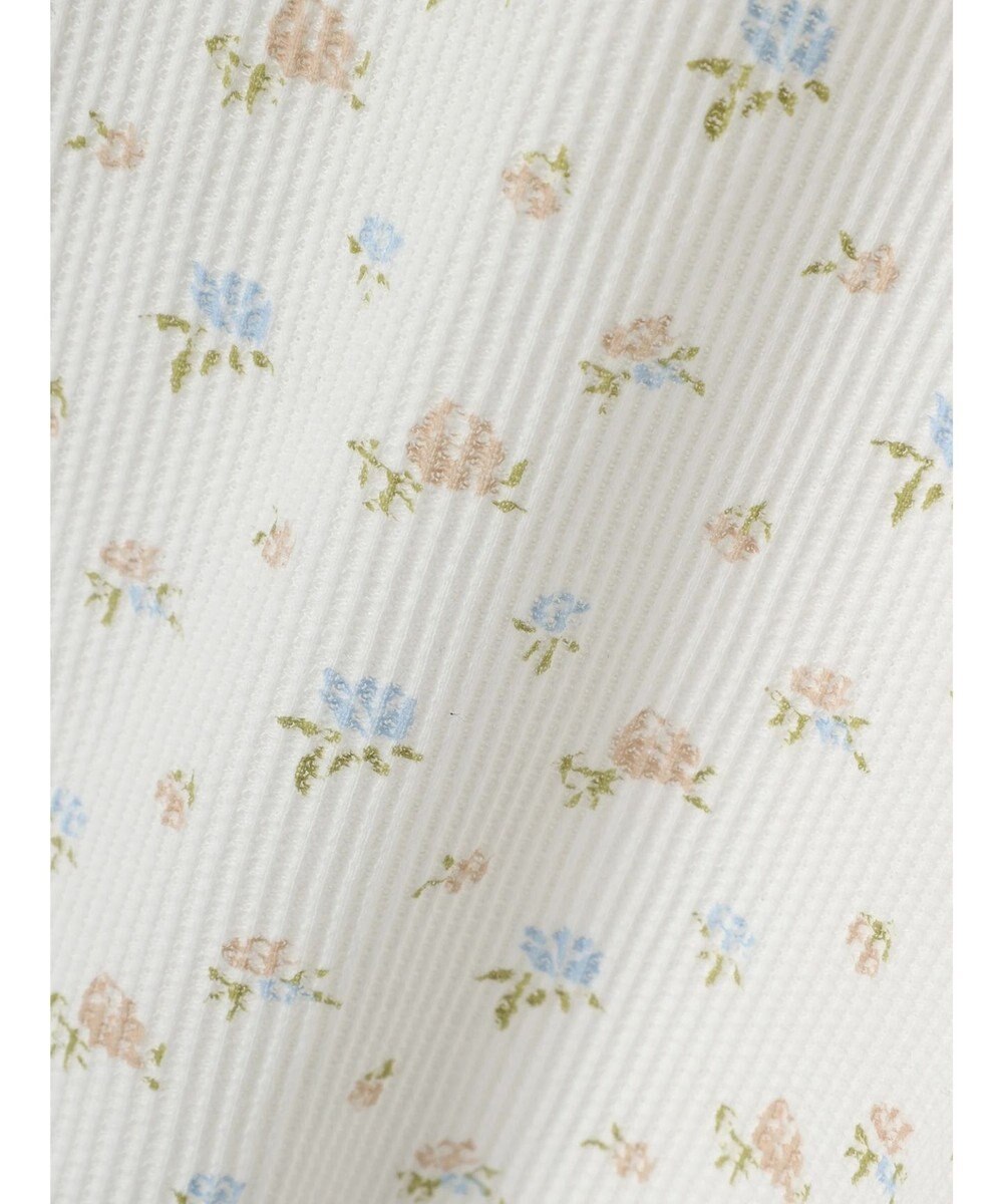 Green Parks ・Ｄｏｕｂｌｅ　Ｆｌａｇｓ　フラワーｐｔワッフルロンＴＥＥ 