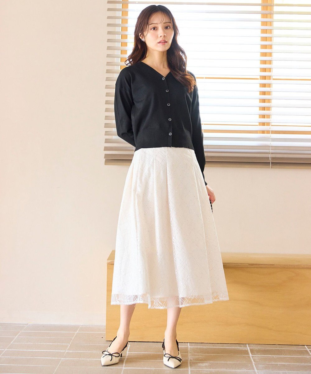 Feroux 【先行予約】美シルエット ニット カーディガン 