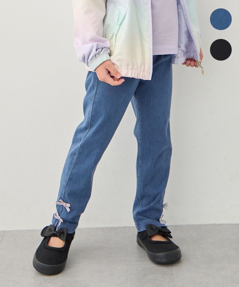 ANY KIDS 【洗濯機可能】ときめきストレッチ カットソーパンツ 