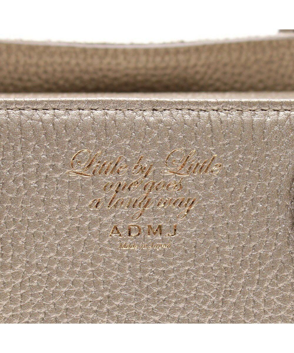 A.D.M.J. 【牛革】アノニマス/ザ・ビーDカン付ミニトート 