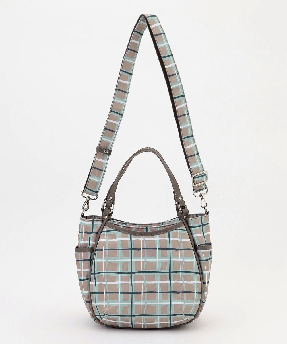 Y'SACCS ドローイングチェック2WAYミニトート 