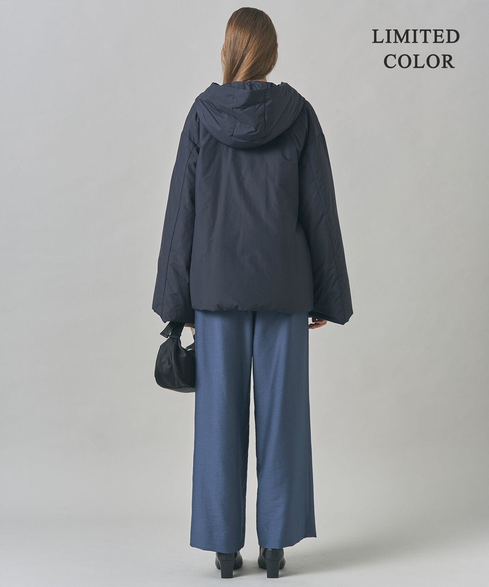 ICB 【WEB限定カラーあり・撥水加工】ADSダウン フーデットミドル丈コート 