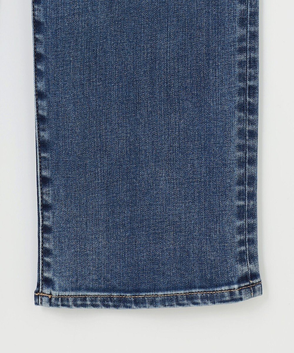 ANY 【洗濯機可/ウエストゴム/ストレッチ】ストレートデニムパンツ 