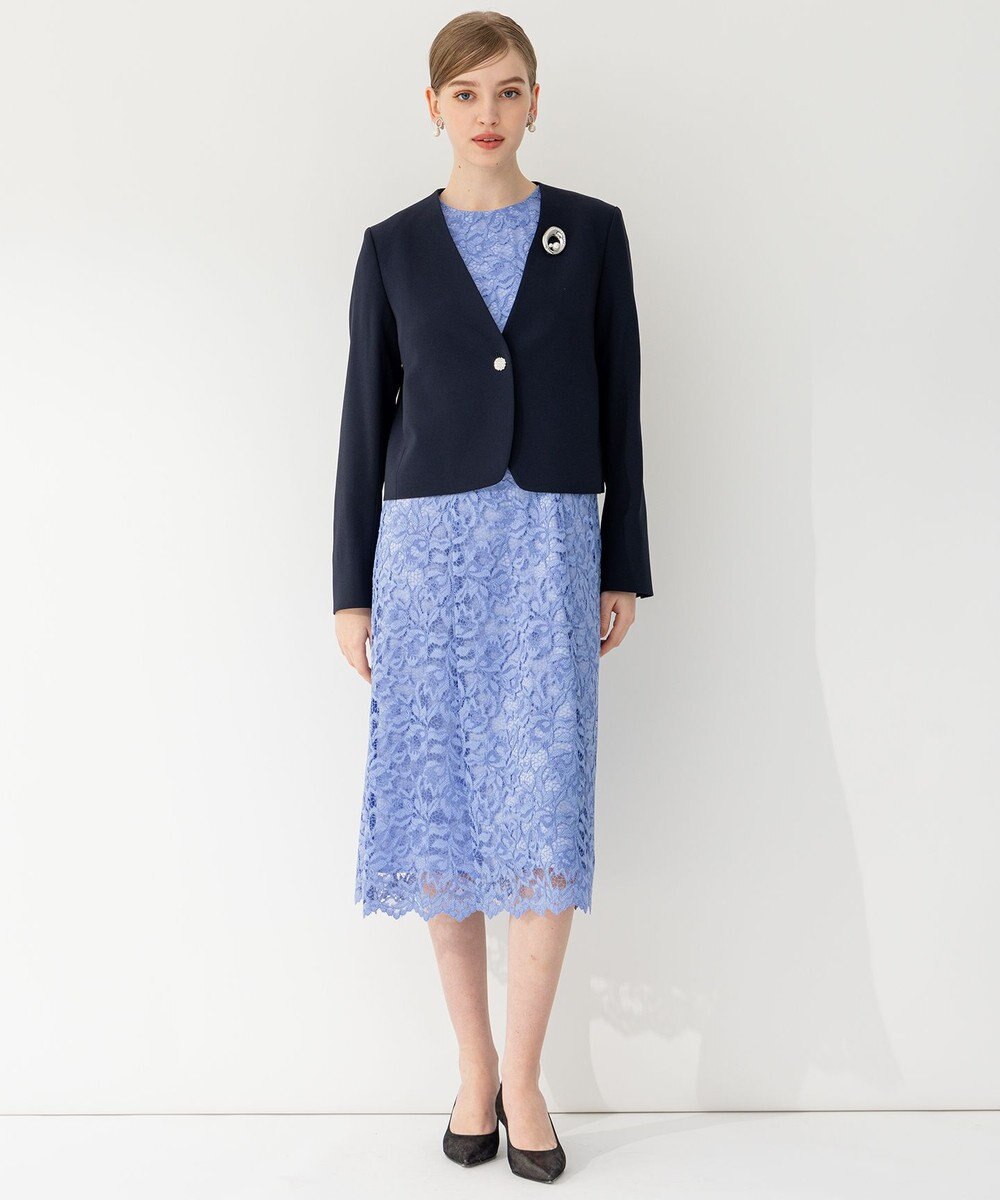 23区 【APPLAUDIR】クリアジョーゼット 3WAYコンパクトジャケット 