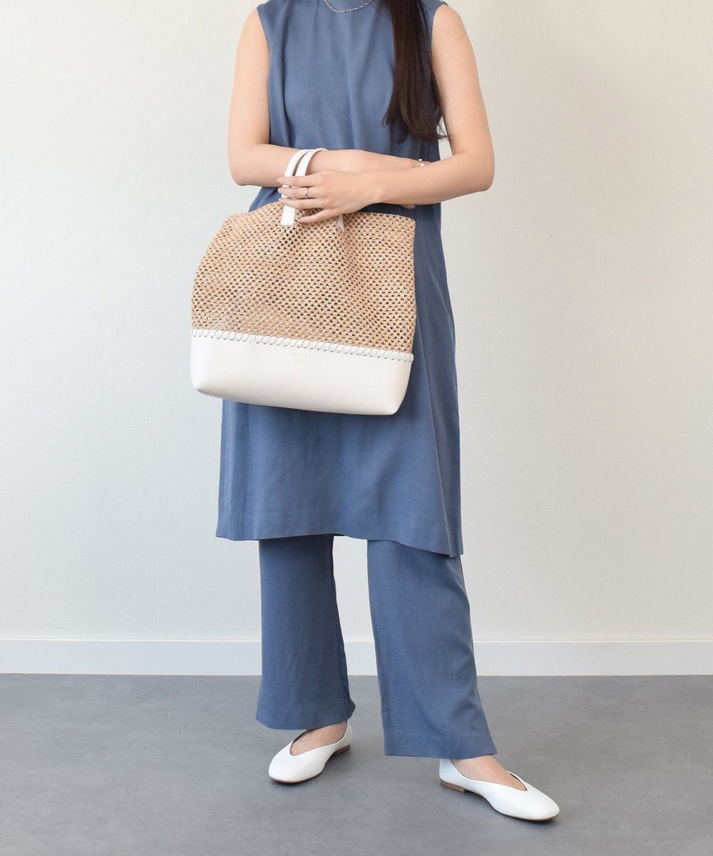 INTER-CHAUSSURES 【FABIO RUSCONI】ソフトスクエアトウVカットバレエシューズ 