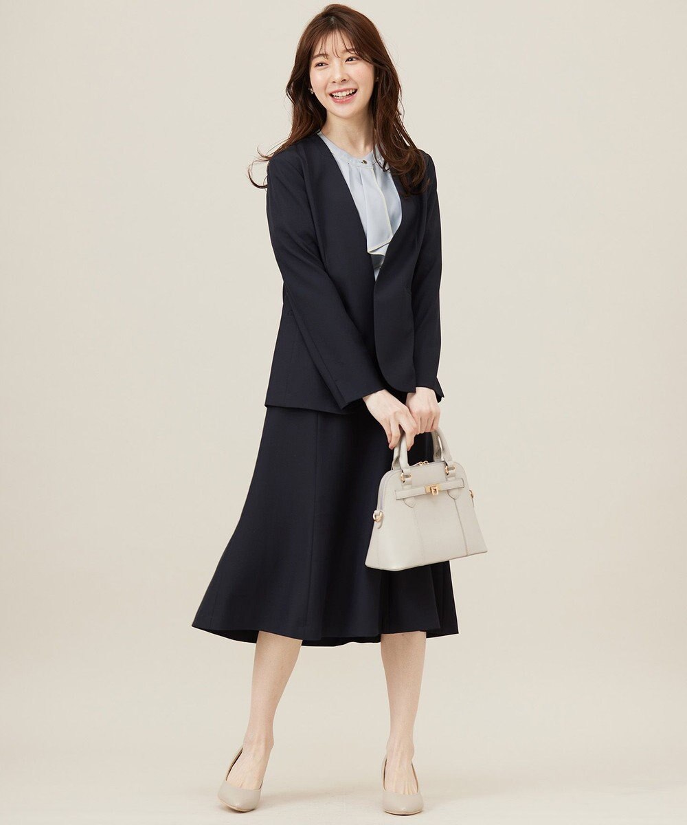 ANY SIS 【UVカット・接触冷感・吸水速乾】スマートビューティストレッチ  フレアスカート 