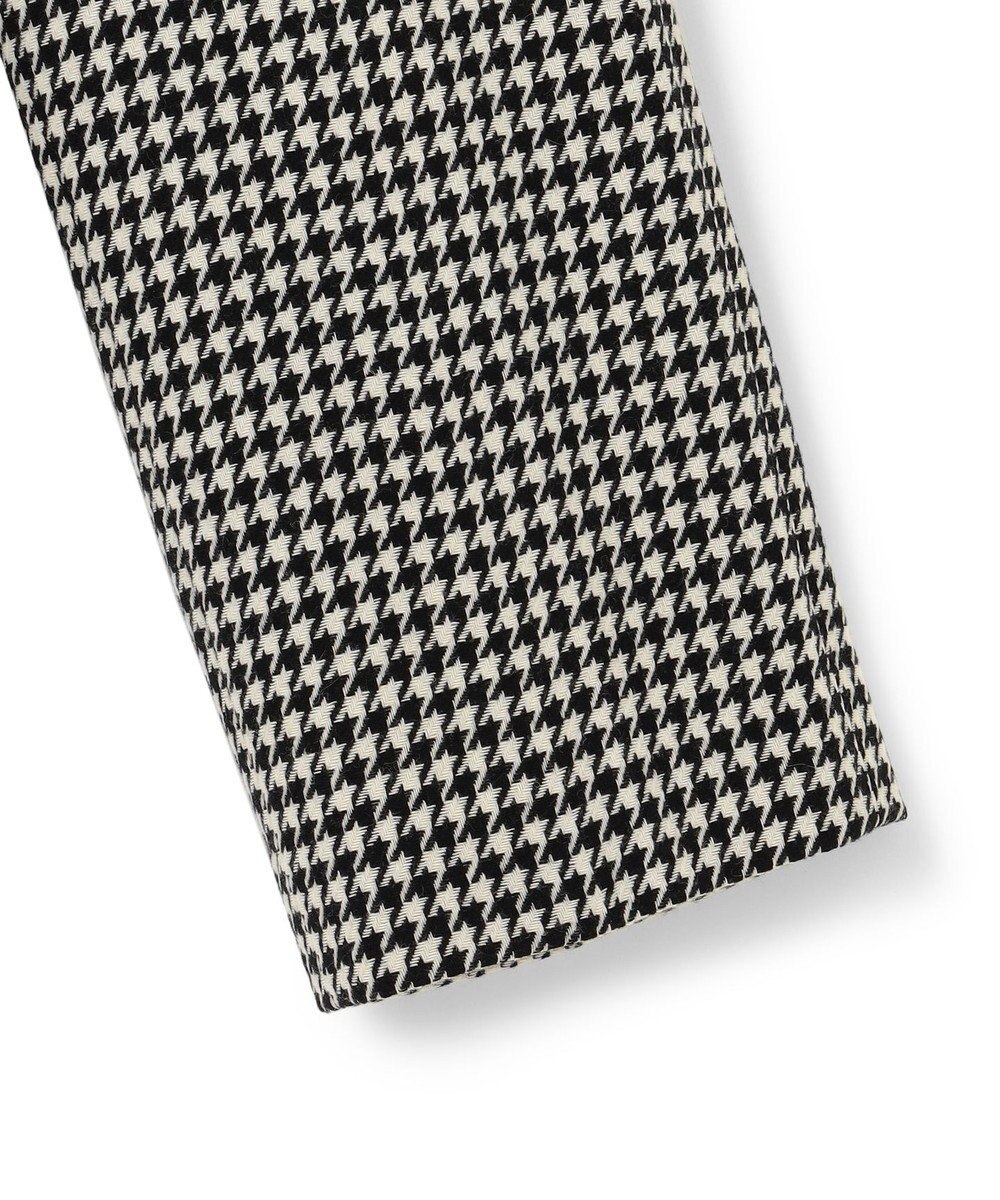 ICB L ハウンドトゥースツイード ワイドストレートパンツ 