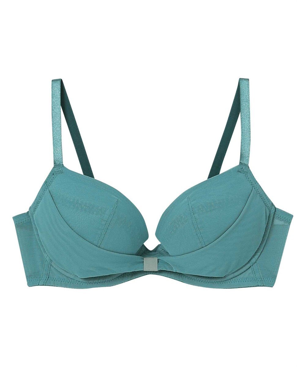 une nana cool 胸もとフィットをリボンでキープ リボンブラ 