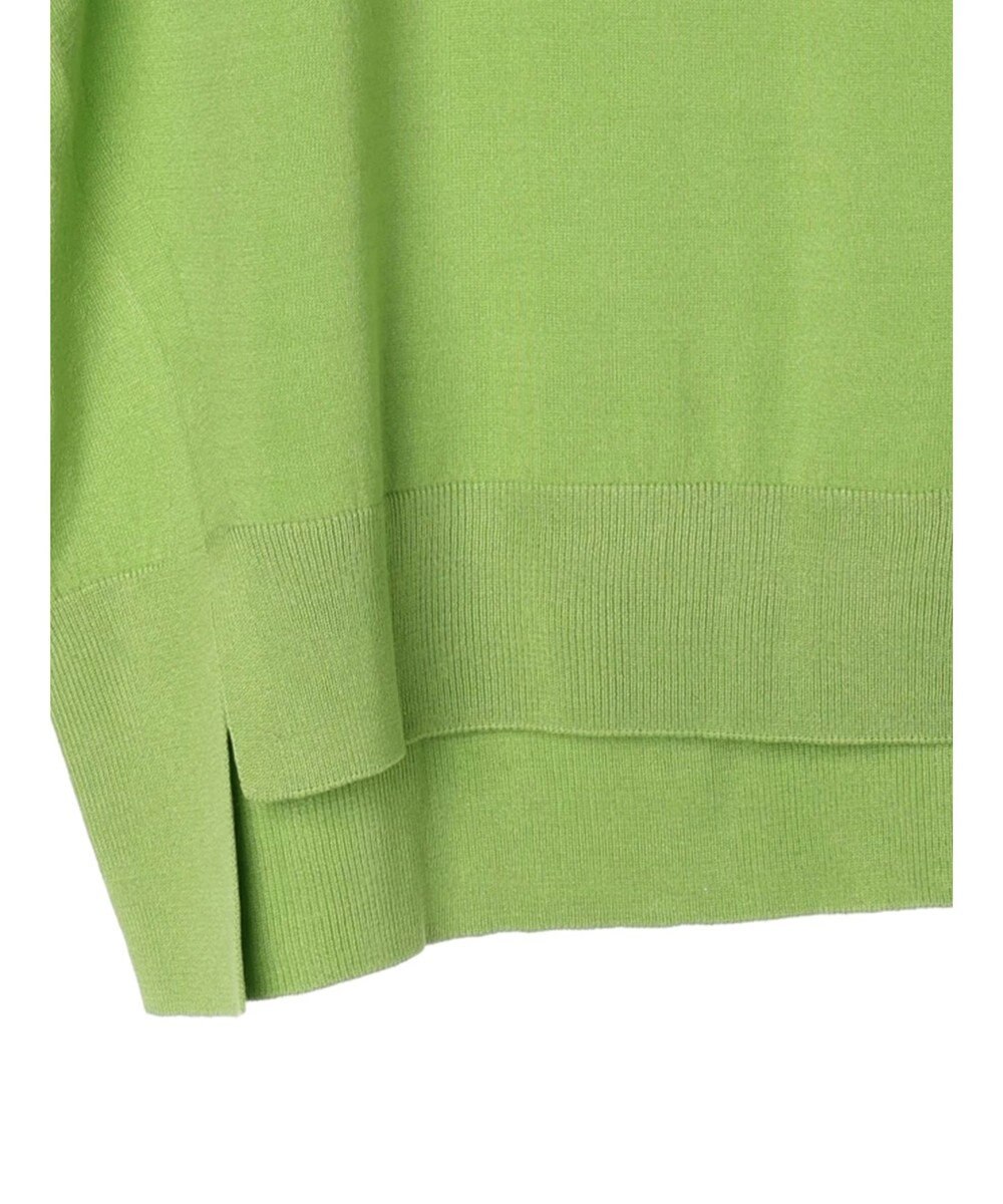 AMERICAN HOLIC 前振りニットフレンチスリーブプルオーバー 