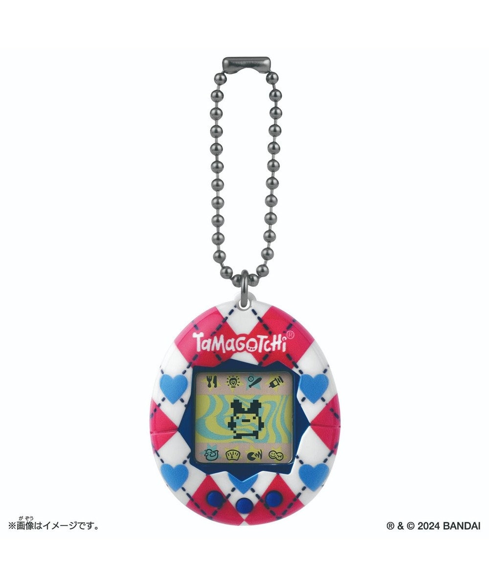 WEGO 【オリジナルたまごっち】Original Tamagotchi Argyle Heart 柄1