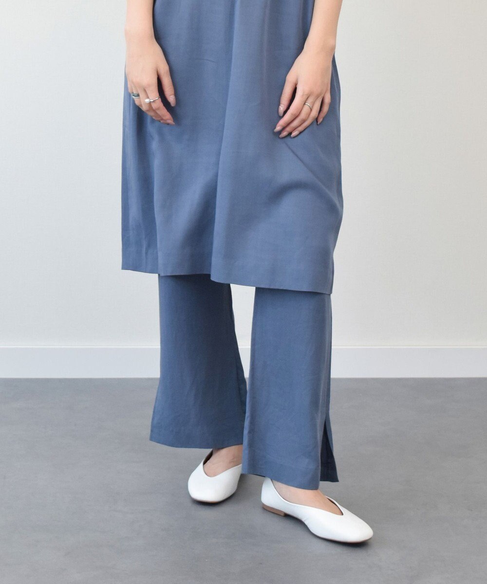 INTER-CHAUSSURES 【FABIO RUSCONI】ソフトスクエアトウVカットバレエシューズ 