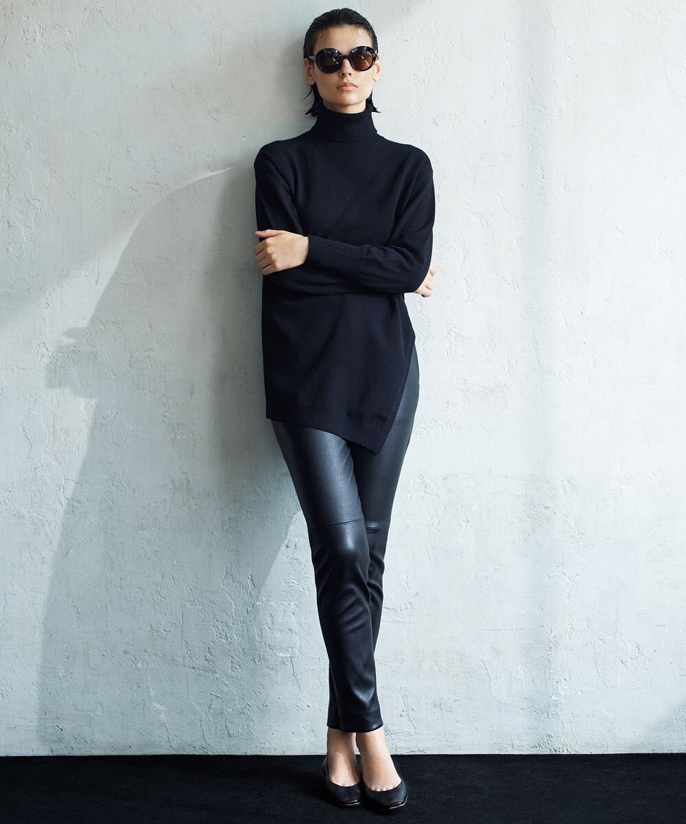 エステータ】ストレッチレザー スキニーパンツ / 23区 S  