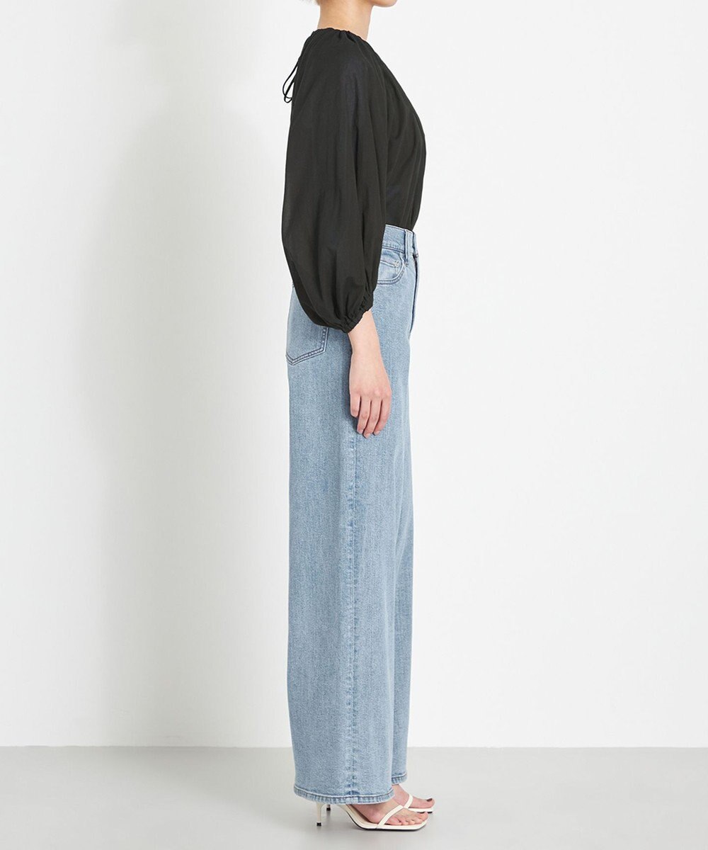 NAVE 【ReNAVE　洗える】ワイドストレッチデニム 