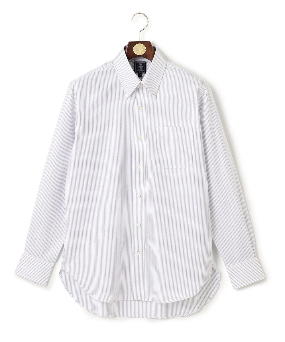 J.PRESS MEN 【WEB・一部店舗限定】トリプルカラーストライプシャツ/B.D. 