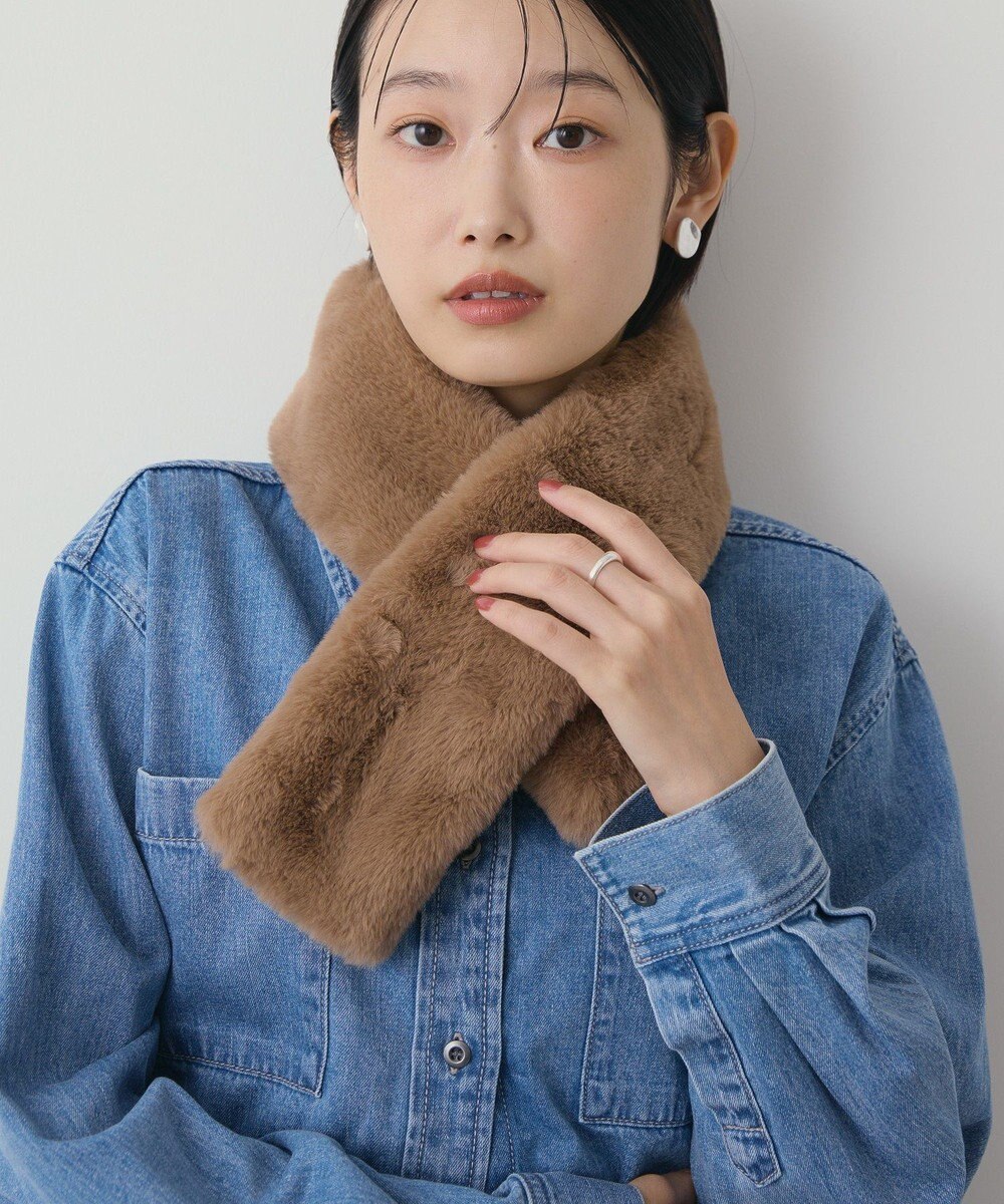 AMERICAN HOLIC リバーシブルフェイクファーティペット 