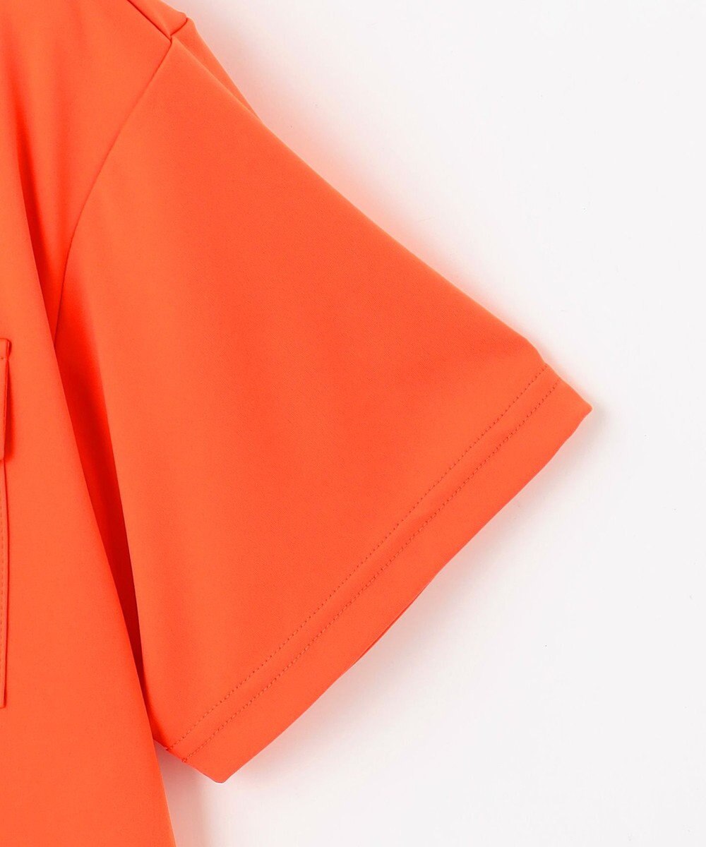 PW CIRCULUS 【吸水速乾 / UV遮蔽率96.3% UVカット / ストレッチ】【WOMEN】ポケットモックT ゴルフウェア レディース 