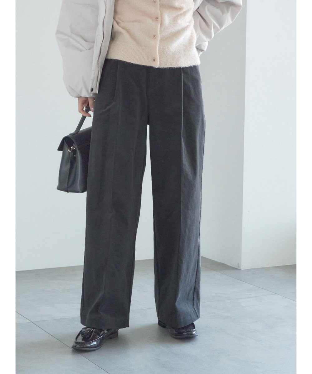 Te chichi 【宮本茉由着用】コーデュロイワイドパンツ 