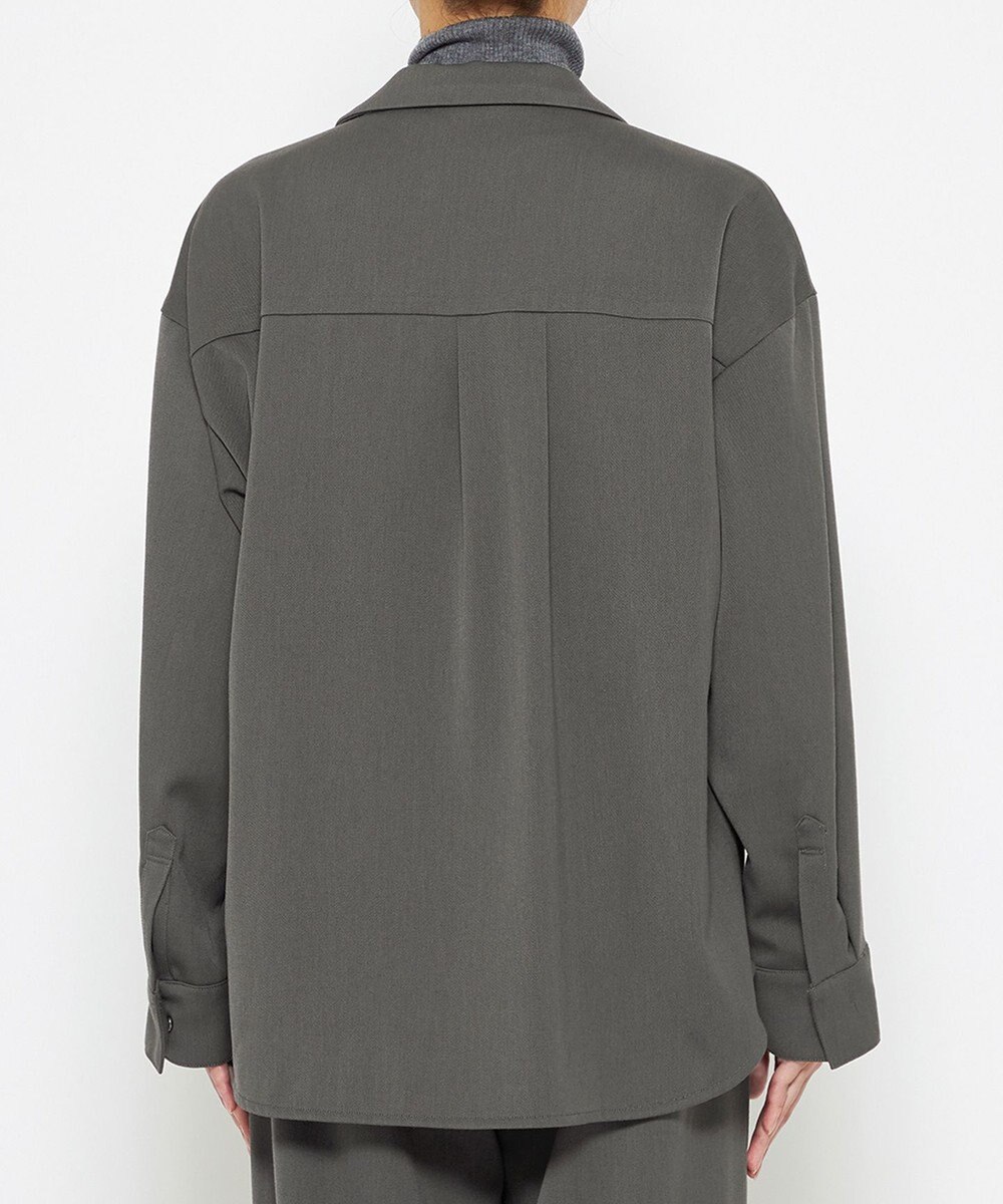 uncrave 【UNISEXあり】ギャバジン シャツ（uncrave WHITE） 